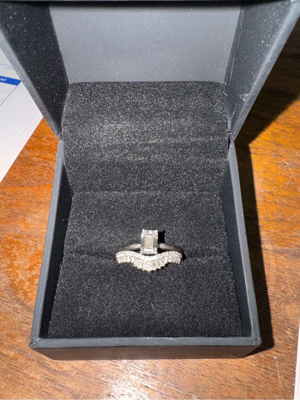 Engagement Ring and band set!